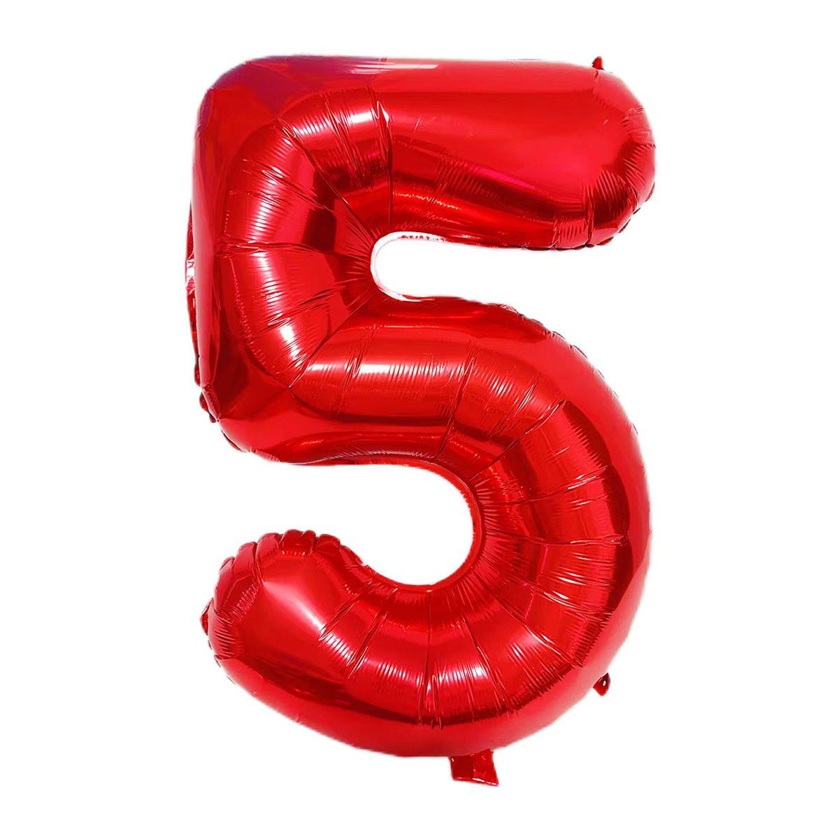 PartiesTour Zahlenballons für Geburtstage, Mehrfarbig und Rot, Höhe: 81,28 cm - Bild 2