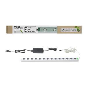 Parus by Venso LED Wall Spot 90cm in Weiß – Minimalistischer LED Wachstumslampen Strahler für Zimmerpflanzen und Wandbegrünung
