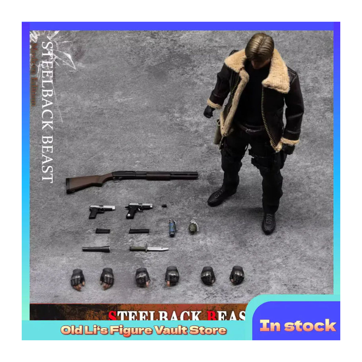 Patriot Studio Biohazard Kennedy Lyon Soldatenmodell Actionfigur mehrfarbig - Bild 2