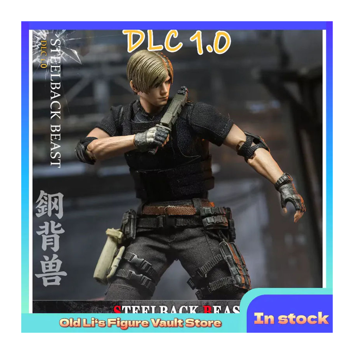 Patriot Studio Biohazard Kennedy Lyon Soldatenmodell Actionfigur mehrfarbig - Bild 3