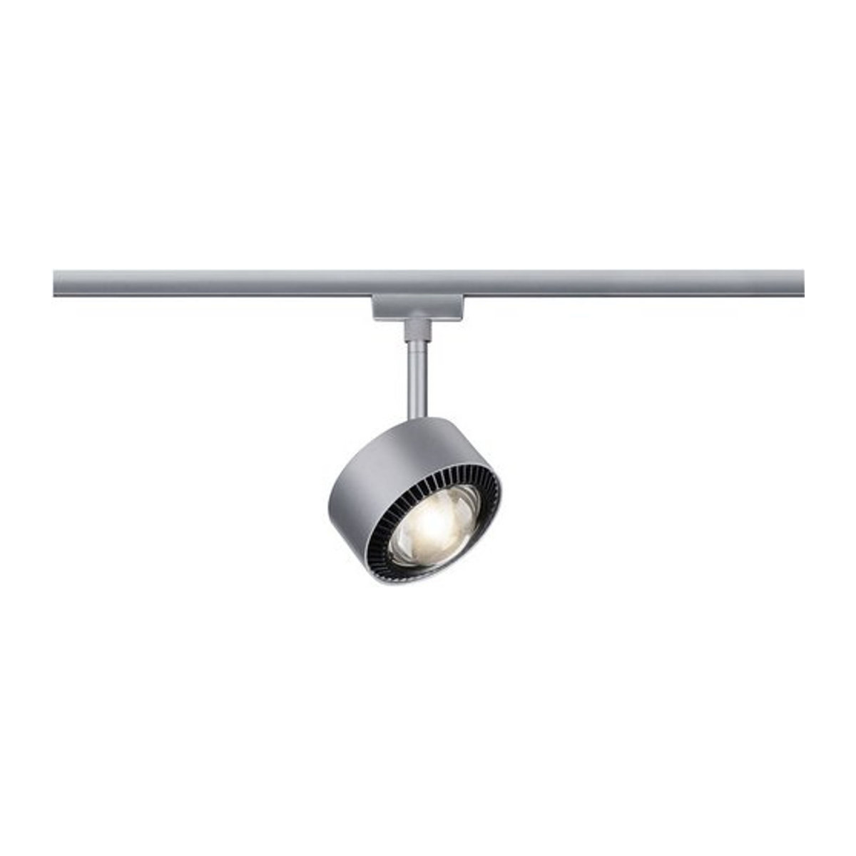 Paulmann Aldan URail LED Schienensystem-Leuchte, 9W, Chrom und Schwarz, B/H/T: 9,8 x 17 x 9,8 cm - Bild 2