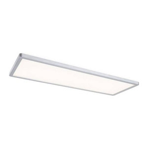 Paulmann Atria Shine 70996 LED-Deckenleuchte in Chrom matt mit 22W und warmweißem Licht
