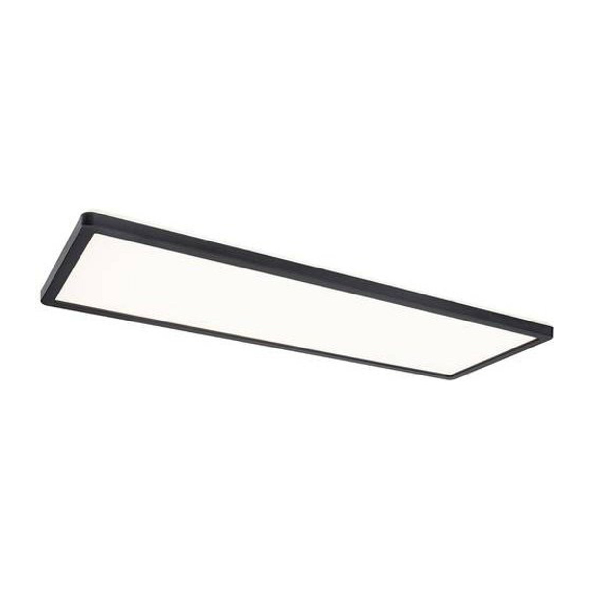 Paulmann Atria Shine LED-Deckenlampe Schwarz Warmweiß dimmbar B: 58 cm, T: 20 cm, H: 2,8 cm - Bild 1