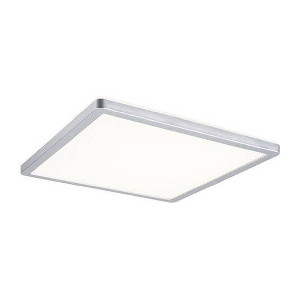 Paulmann Atria Shine LED-Deckenleuchte Warmweiß in Chrom-matt, B/B/H: 29,3 x 29,3 x 2,8 cm - Bild 1