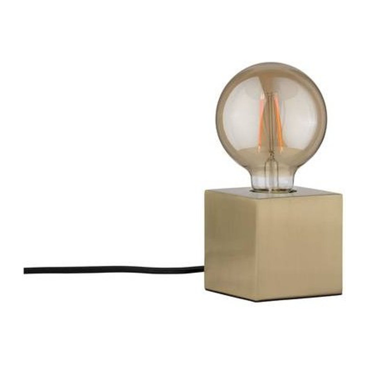 Paulmann Dilja Tischlampe LED E27 20W Messing minimalistisches Metalldesign - Bild 1