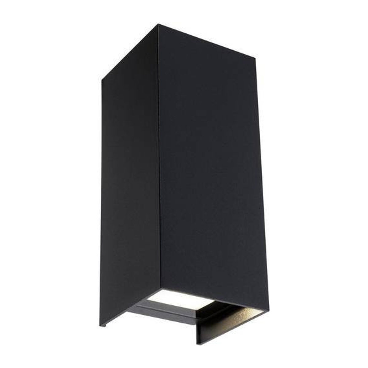 Paulmann LED Außenwandleuchte Flame Anthrazit Modern B/H/T: 6,5 x 15,5 x 6,5 cm, IP44, Warmweiß - Bild 1