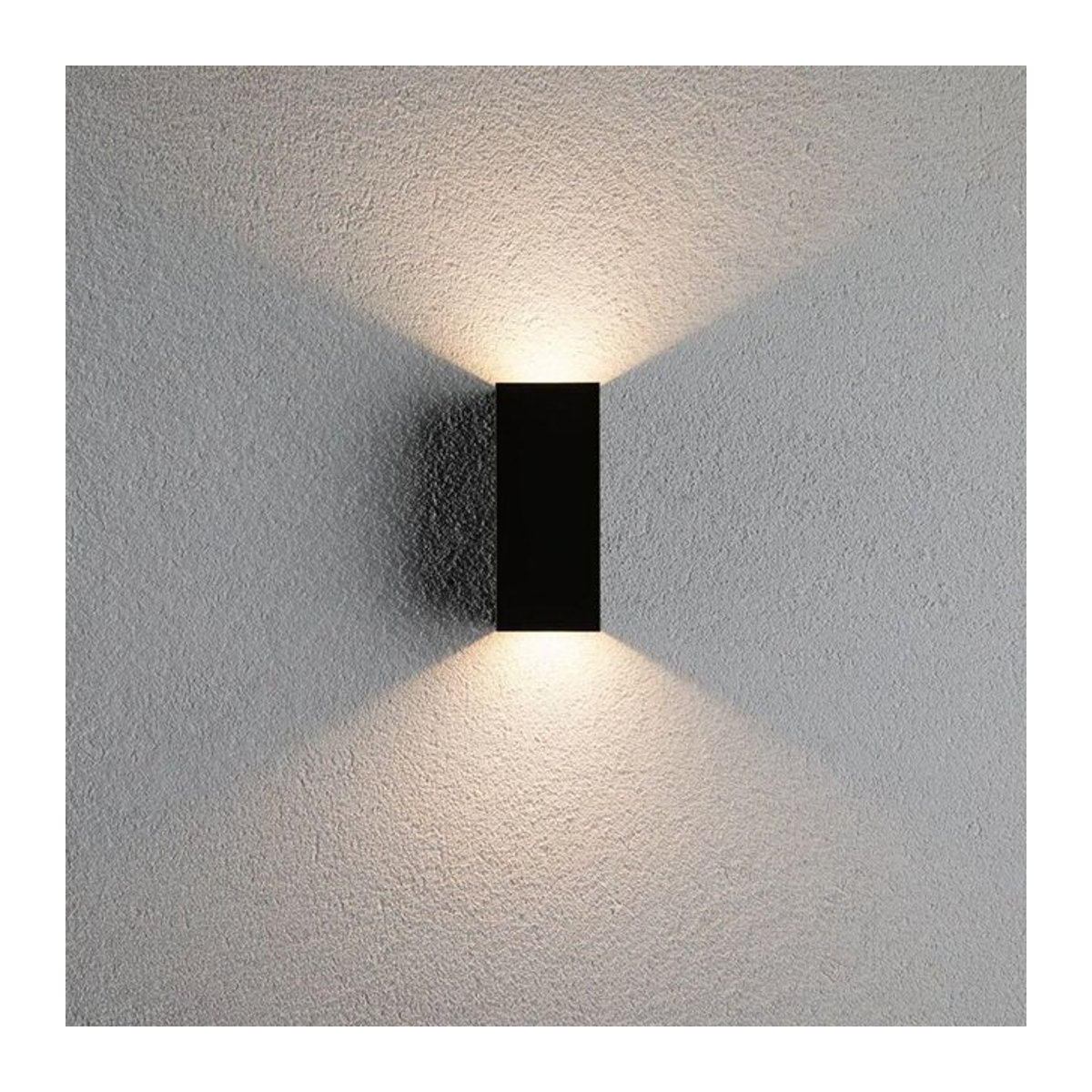 Paulmann LED Außenwandleuchte Flame Anthrazit Modern B/H/T: 6,5 x 15,5 x 6,5 cm, IP44, Warmweiß - Bild 4