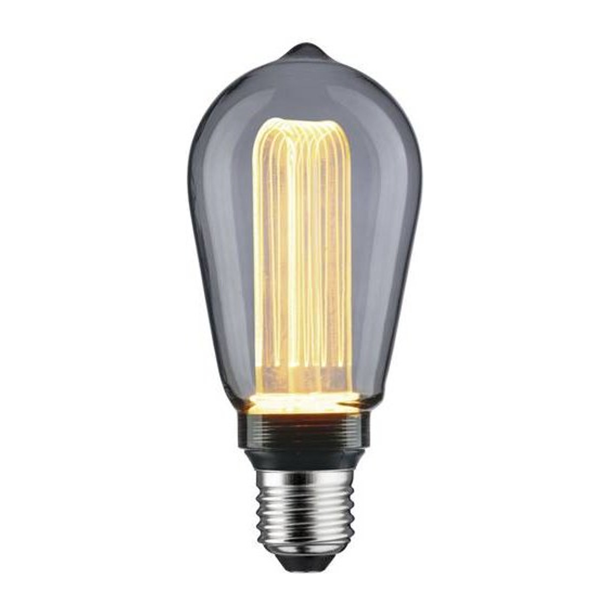 Paulmann LED Leuchtmittel Inner Glow Arc Edison E27 Retro Gold Warmweiß 3,5W Glas H: 14,2 cm - Bild 1