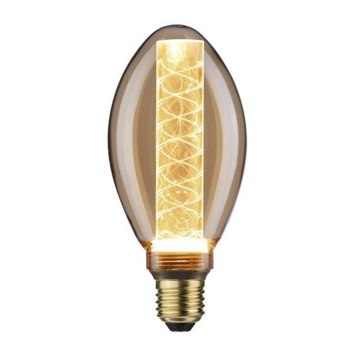 Paulmann LED Retro Leuchtmittel E27 4W Gold Warmweiß Ø x H: 75 mm x 165 mm - Bild 1