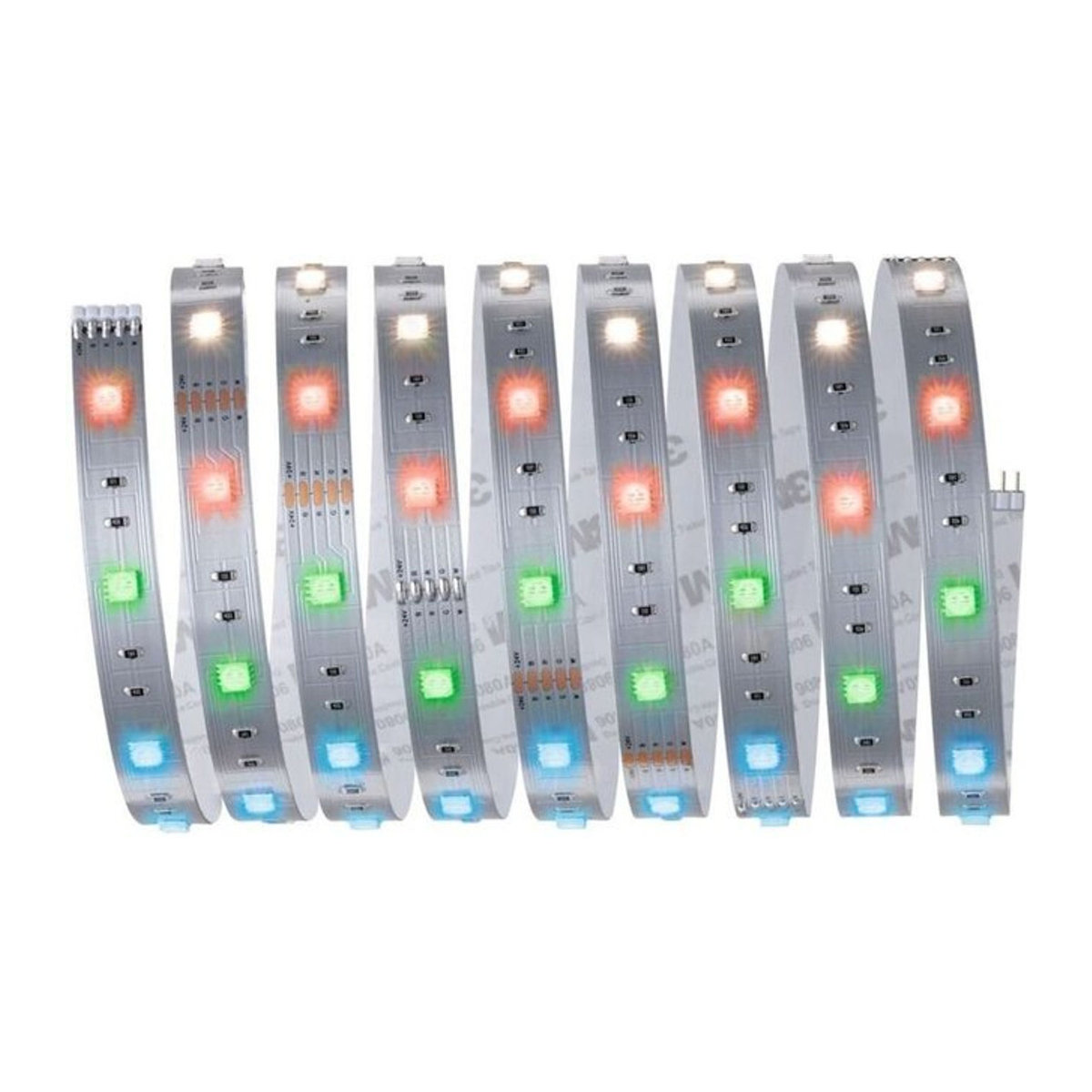 Paulmann LED-Streifen RGBW in Silber mit Stecker und Leuchtmittel - Bild 1