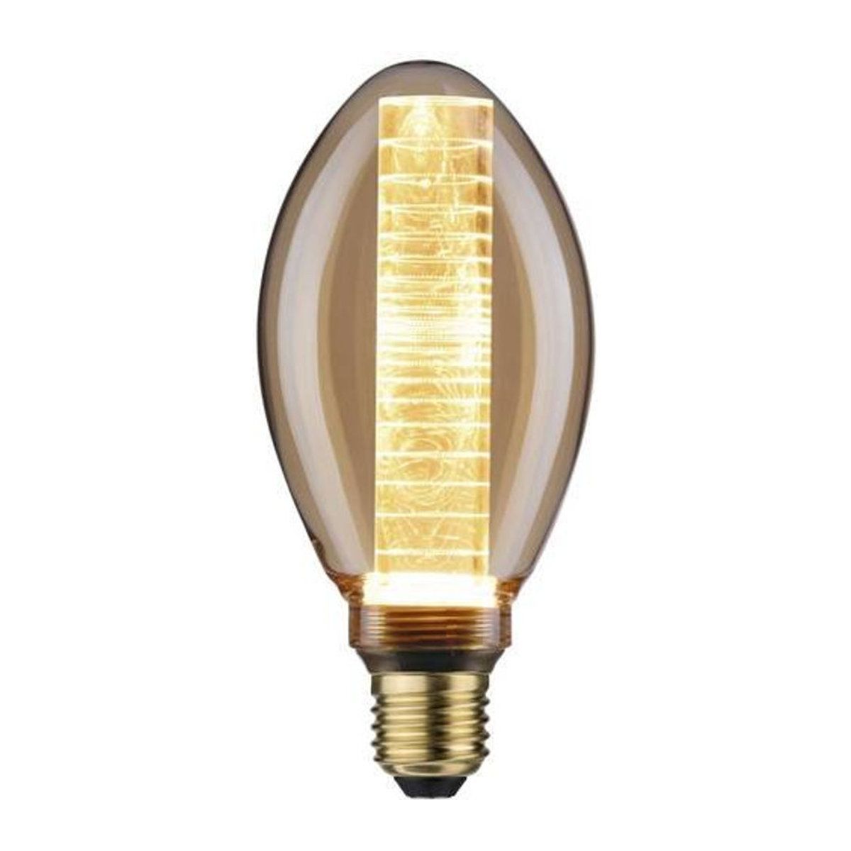Paulmann LED Vintage Leuchtmittel E27 B75 Gold Warmweiß Retro 4W Ø 75 mm x H 165 mm - Bild 1