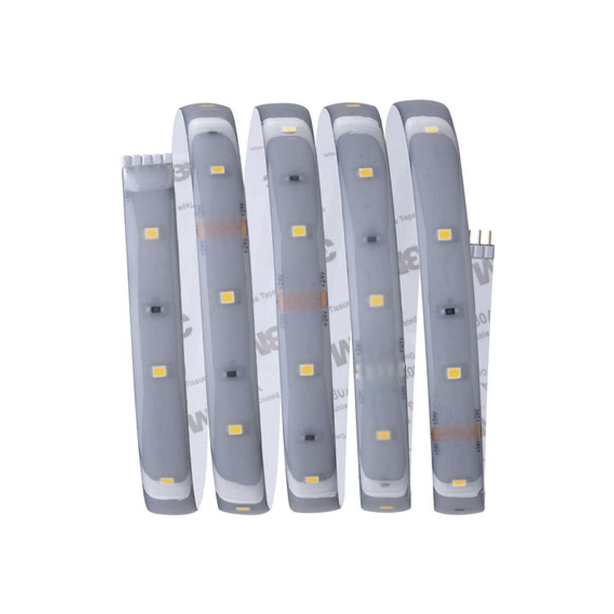 Paulmann MaxLED Basic LED-Streifen-Basisset Warmweiß in Silber und Weiß aus Kunststoff - Bild 2