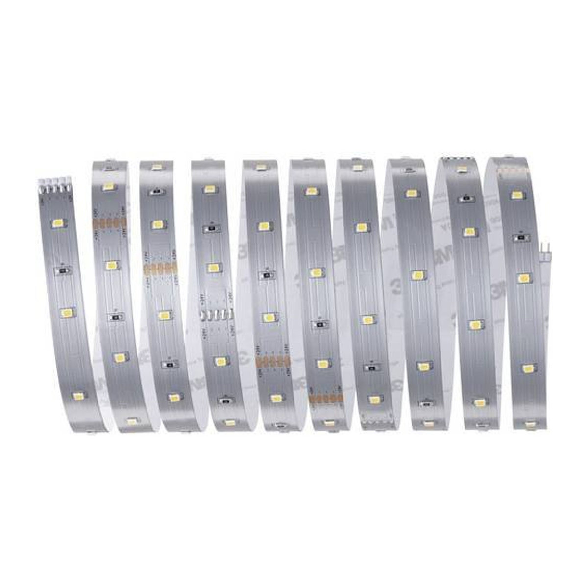 Paulmann MaxLED Stripe Basic LED-Streifen-Basisset Warmweiß Silber - Bild 1
