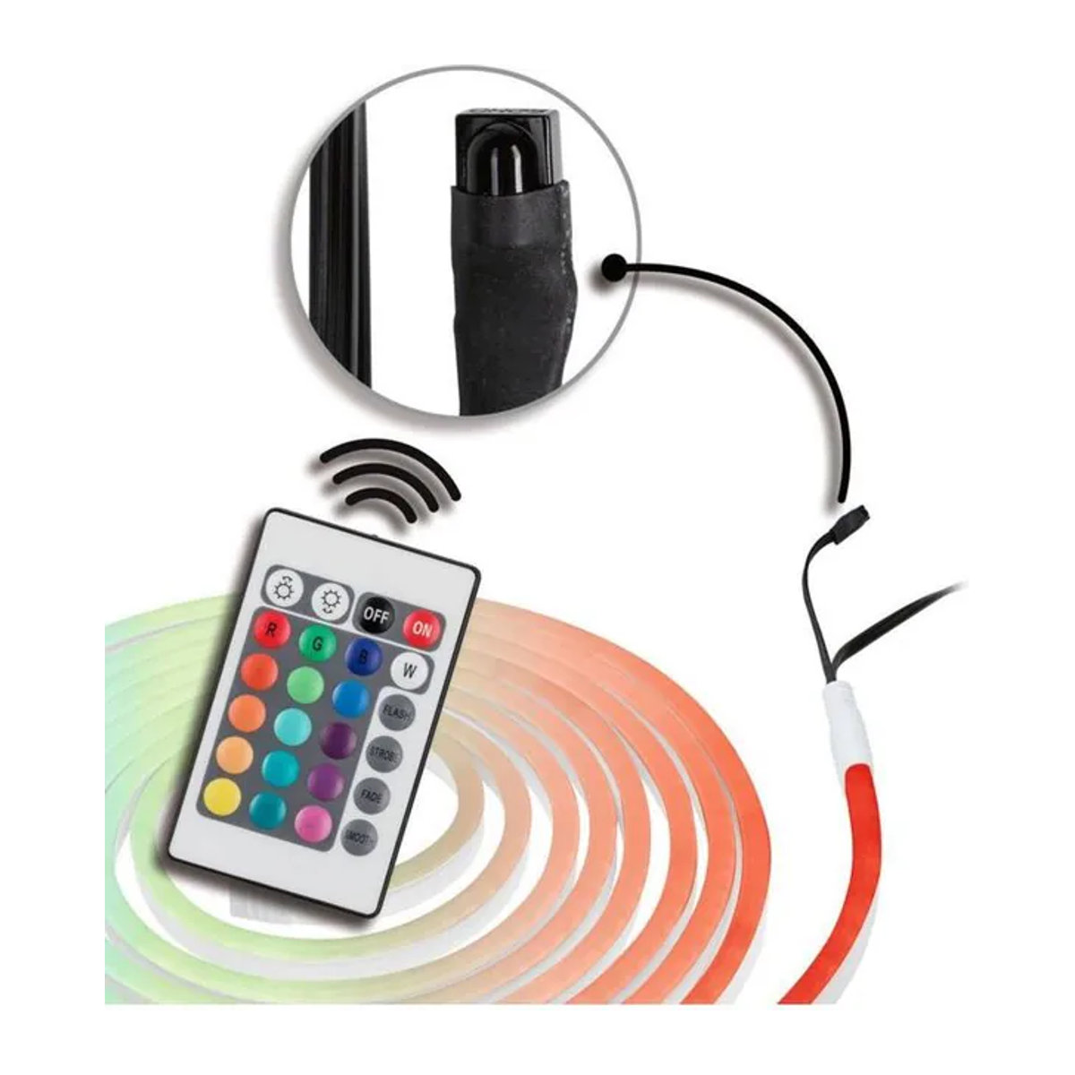 Paulmann SimpLED Stripe Outdoor LED-Streifen-Komplettset RGB Bunt 5m - Bild 2