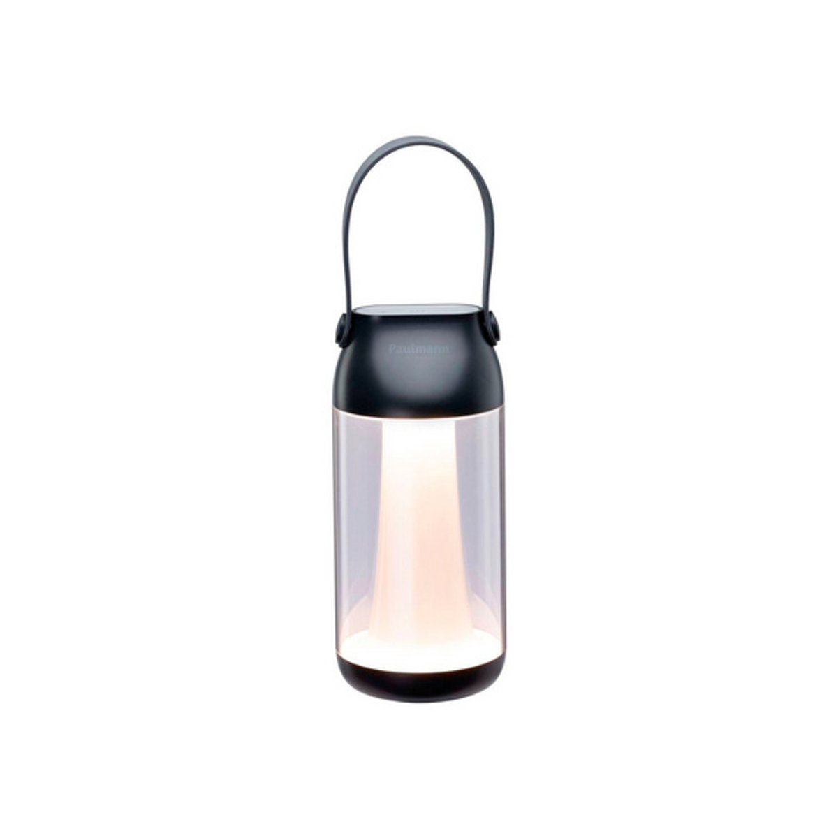 Paulmann USB-LED-Tischlampe 94267 Warmweiß in Anthrazit und Transparent - Bild 3