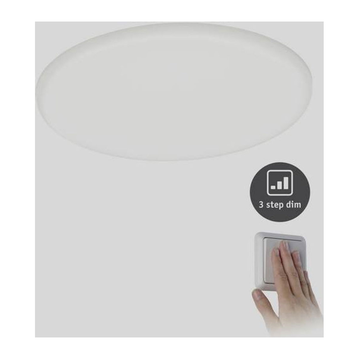 Paulmann Veluna VariFit LED-Einbauleuchte EB Panel, 17.50W, Weiß, Neutralweiß - Bild 1