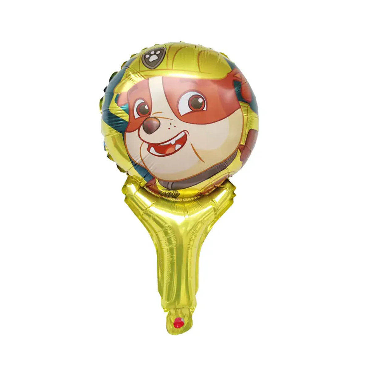 Paw Patrol Stick Ballons mit Ryder, Chase und Skye für Kindergeburtstage und Babypartys, mehrfarbig, Aluminium-Folienballons - Bild 2