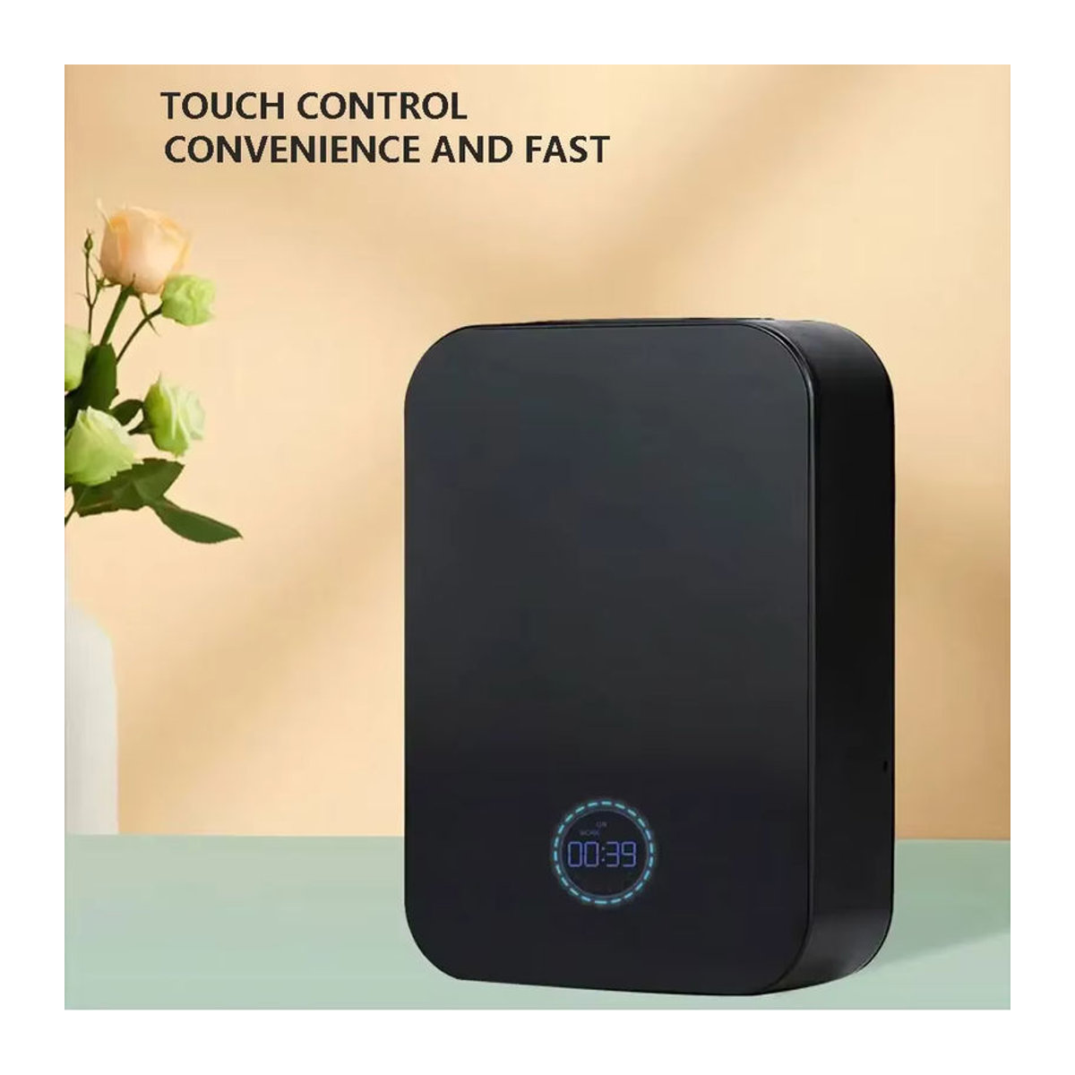 PDQ Elektrischer Aromatherapie-Diffusor Wandmontiert Schwarz Modernes Design für Große Räume - Bild 5