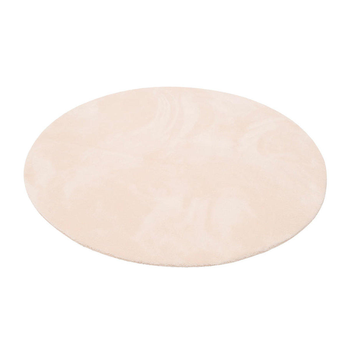 Pergamon Kinder Super Soft Fellteppich Pearl Kids Rund in Beige und Creme - Bild 2