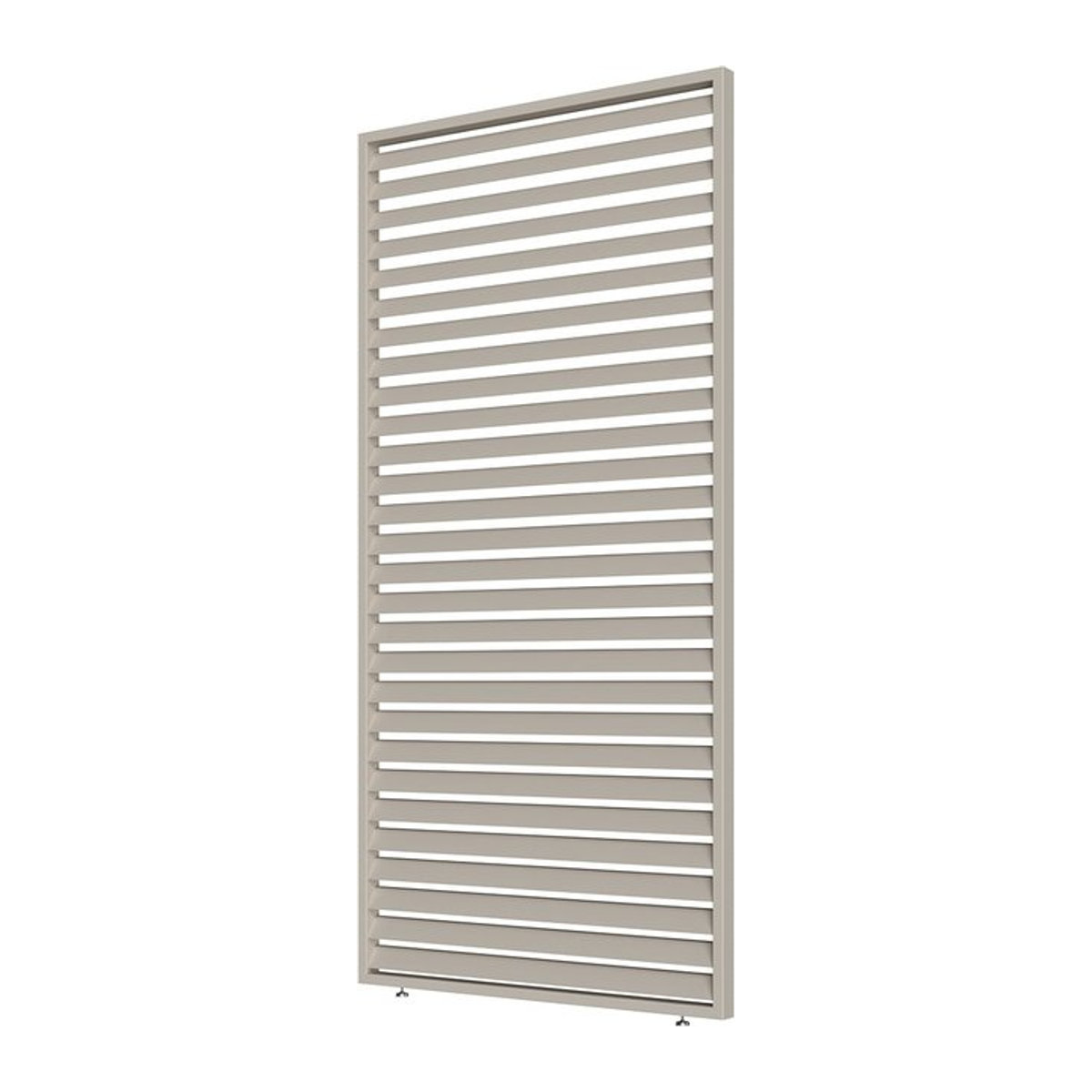 PergoLine Paneel horizontal in Sand Beige zum Schutz und zur Beschattung, Breite: 93 cm - Bild 1