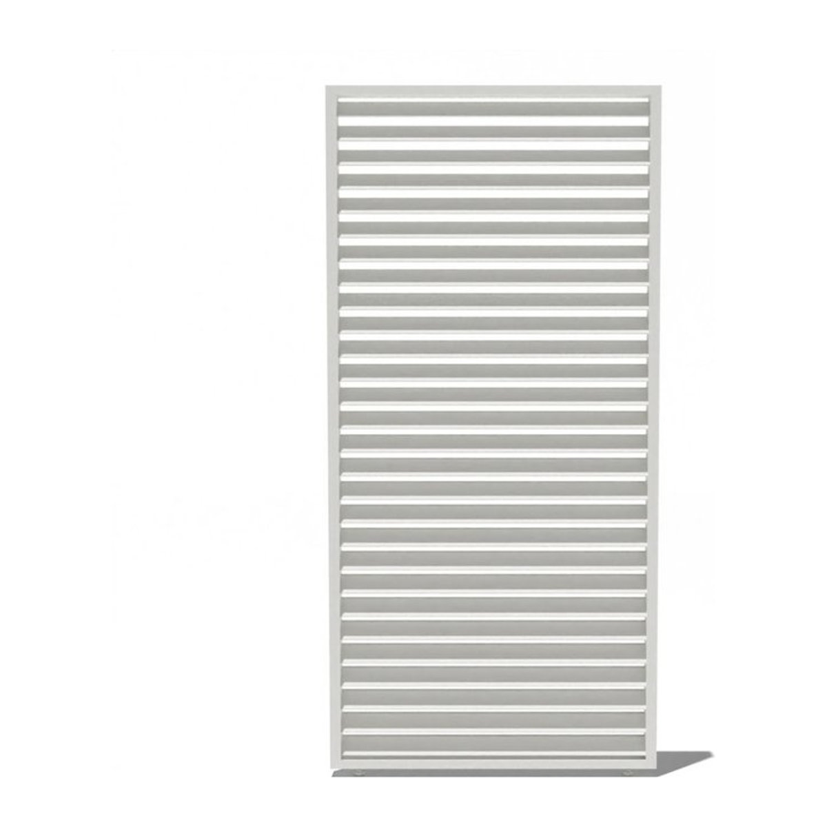 PergoLine Seitenwandpaneel Trumpf und Superior horizontal, Weiß, Breite: 1,13 m - Bild 2