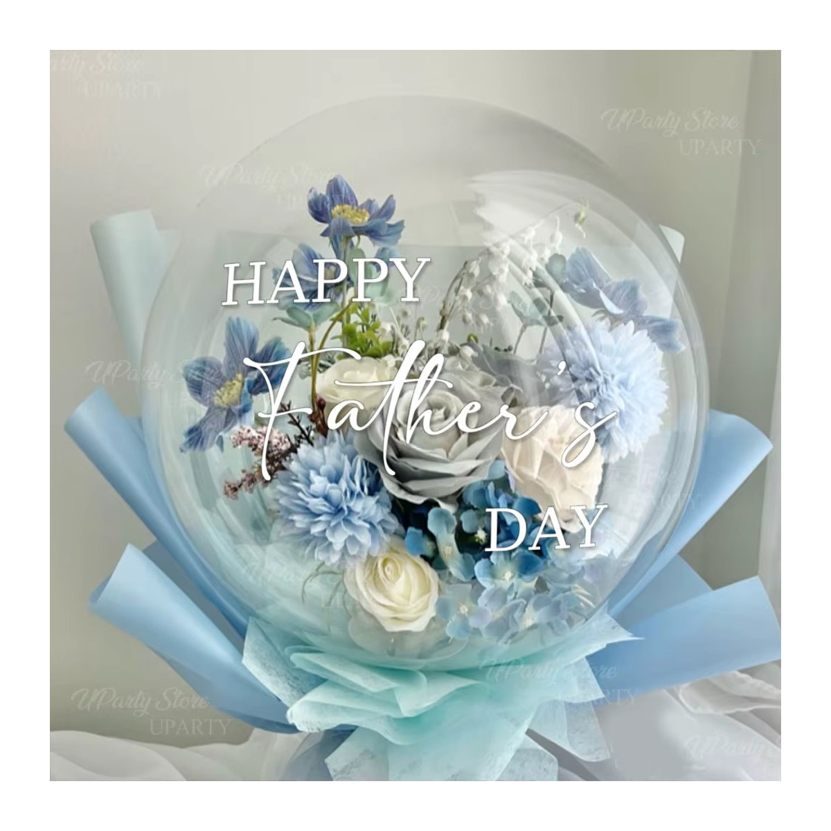 Personalisierte transparente Luftballons mit individuellem Vinyl-Aufkleber für Geburtstag, Hochzeit oder Babyparty, Farbe: Transparent - Bild 3