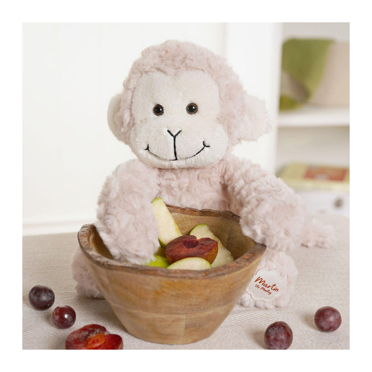 Pertemba Softies Plüschaffe in Braun und Beige, Höhe: 22 cm - Bild 4