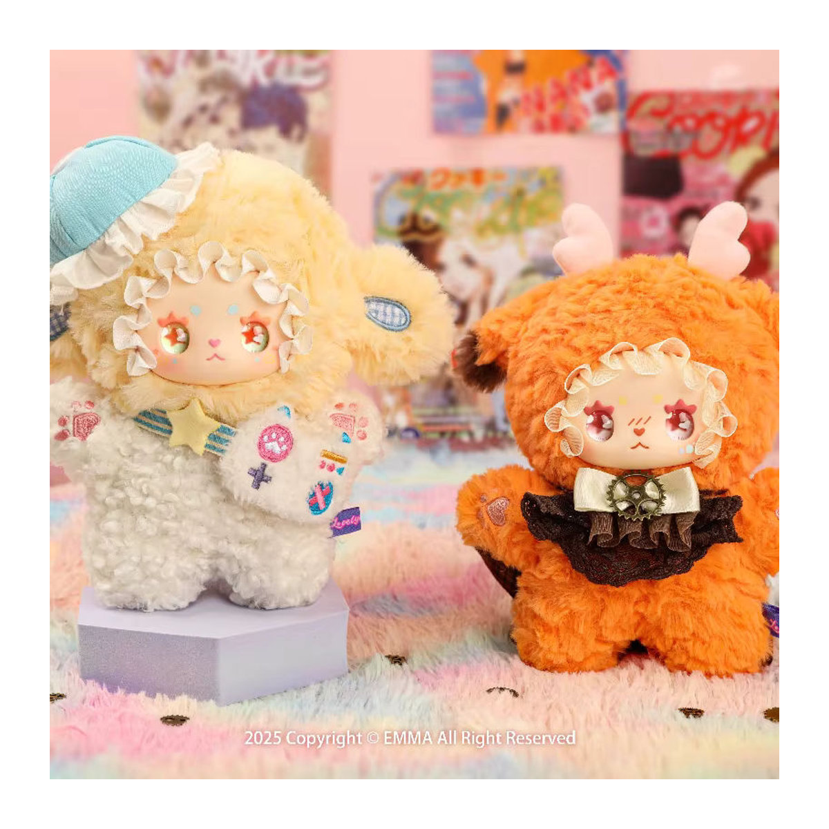 Petnior Emma Punk Era Serie Blind Box Mystery Box Anime Figur als mehrfarbige Dekoration und Sammlerstück - Bild 2