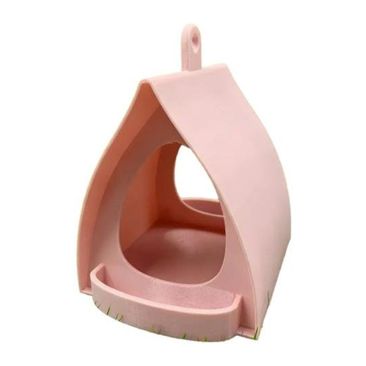 Pets Gifts Hängendes Vogelhaus Futterhaus in Rosa mit großer Kapazität für den Garten und Außenbereich - Bild 1