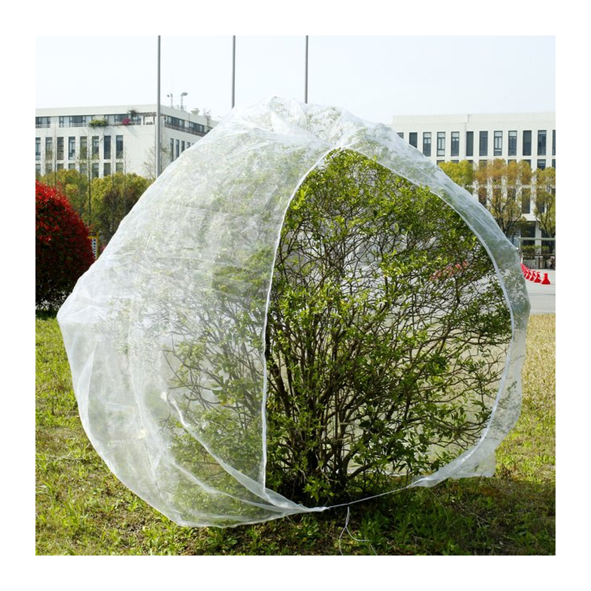 Pflanzenschutz Netz mit Reißverschluss für Obst und Bäume zur Schädlingsbekämpfung im Garten, 1 oder 2 Stück - Bild 1