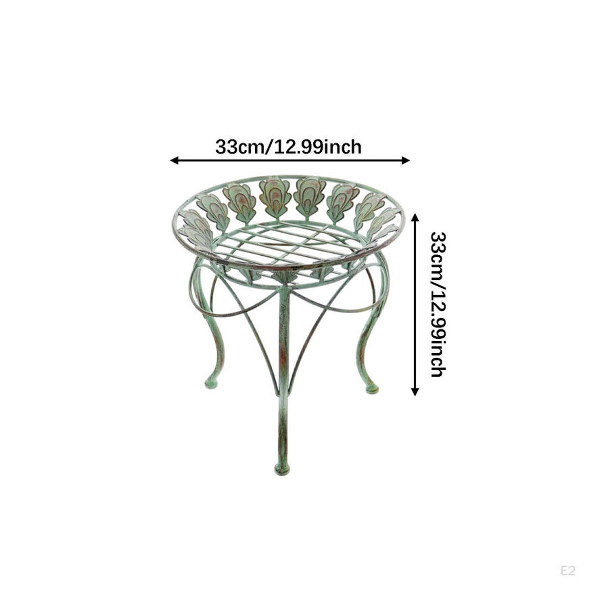 Pflanzenständer Blumentopf-Erhöhung von Crafttradeonline, modernes Ausstellungsregal für Pflanzen, Höhe: 33 cm - Bild 2