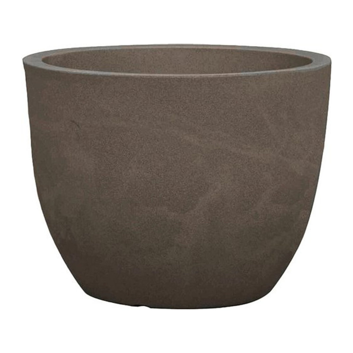 Pflanzgefäß SIENA GARDEN Bristol aus Kunststoff, rund, Taupe, Durchmesser: 45 cm, Höhe: 36,1 cm - Bild 1