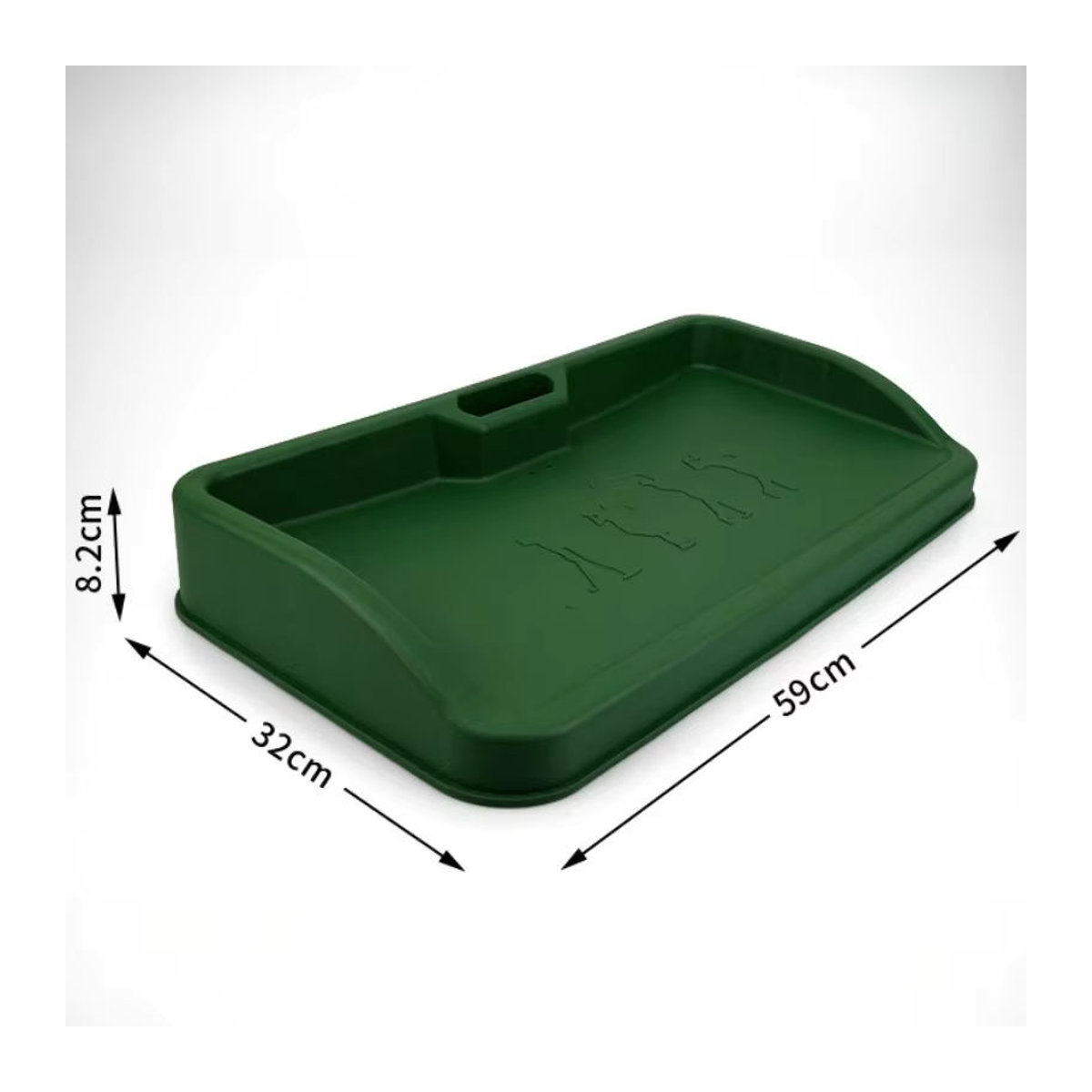 PGM Golfballbox aus weichem Gummi mit Handy-Video-Halterung in Grün QK005 - Bild 2