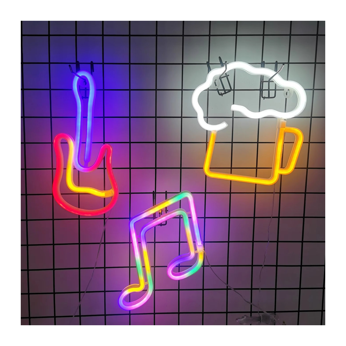 Phantasy Star LED-Neonschild in Bunt im Retro-Stil zur Festival-Dekoration - Bild 1