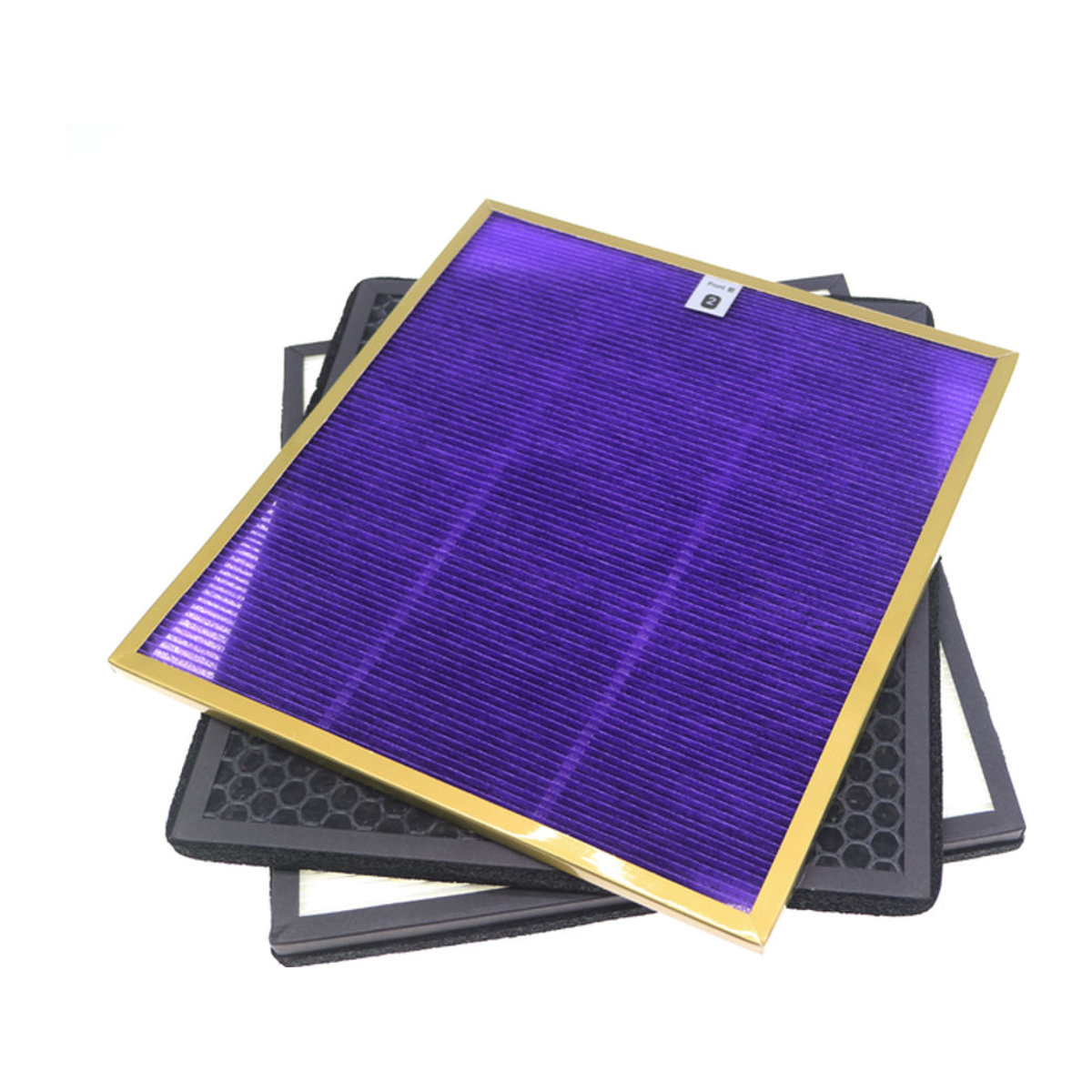 Philips Ersatzfilter-Set 3-teilig für Luftreiniger AC4002 AC4004 AC4012 in Blau (AC4121 + AC4123 + AC4124) - Bild 1