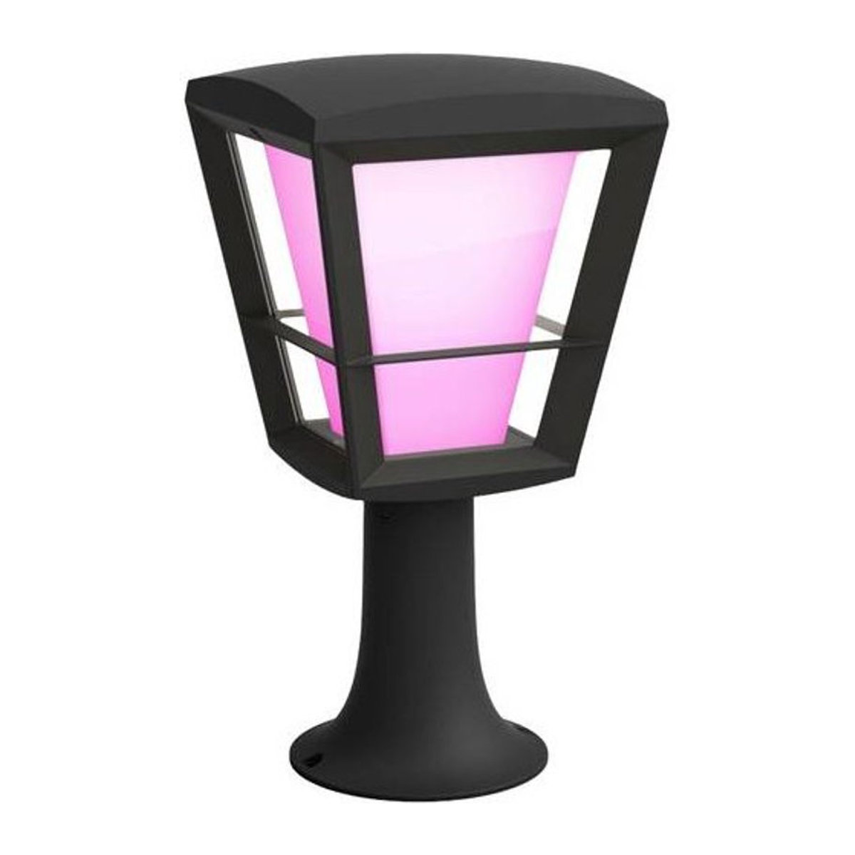 Philips Hue Econic LED Außenleuchte Schwarz 15W RGBW mit integriertem LED-Leuchtmittel - Bild 1