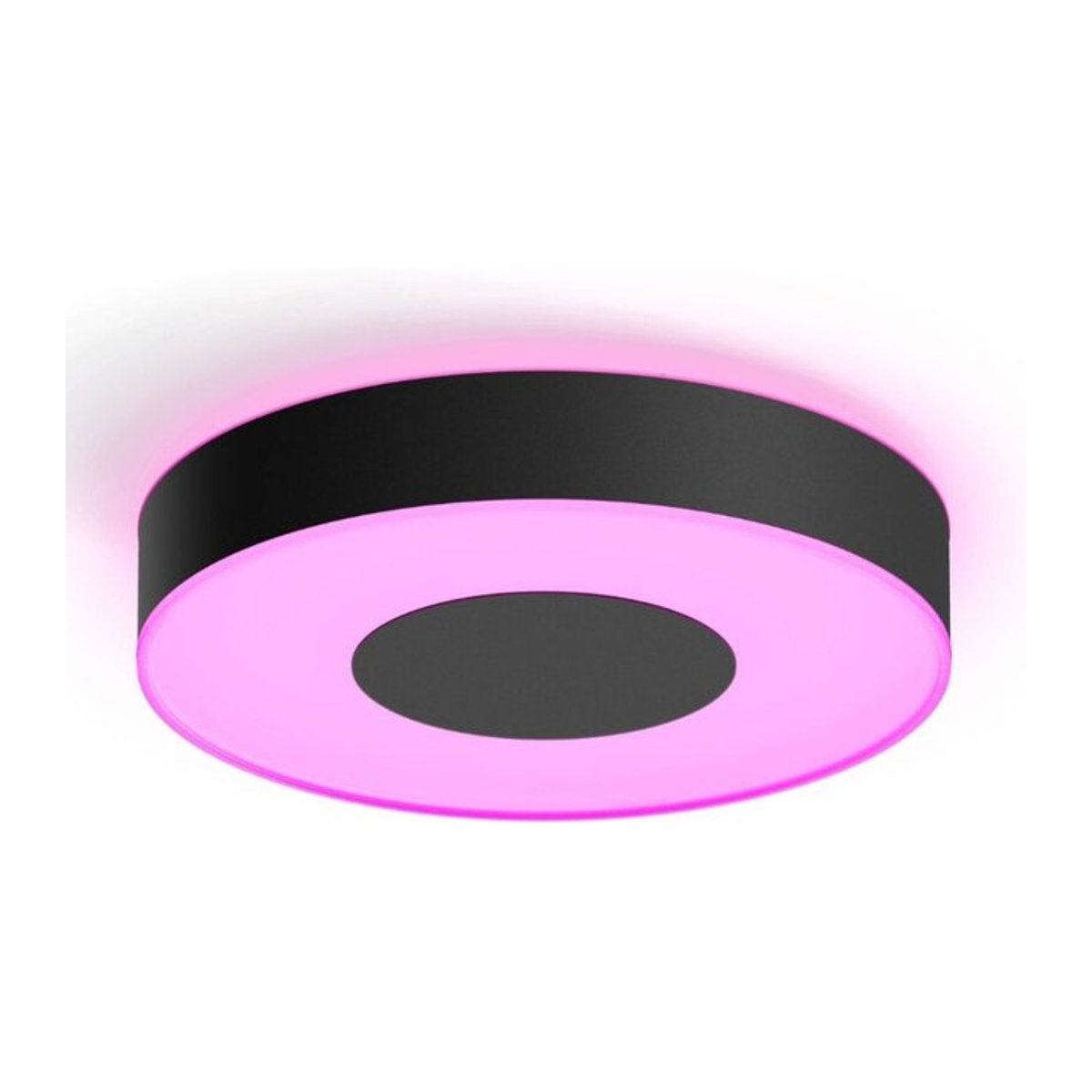 Philips Hue Infuse LED Deckenleuchte Schwarz/Weiß 33,5W Warmweiß bis Kaltweiß B: 38,1 cm, T: 8,4 cm, H: 1 cm - Bild 2