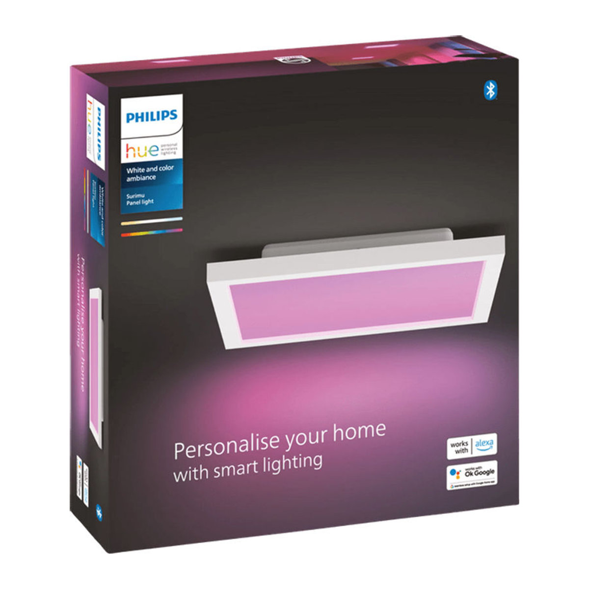 Philips Hue Surimu White and Color Ambiance LED-Deckenleuchte in Weiß mit 1460 lm und 24,8 W - Bild 1
