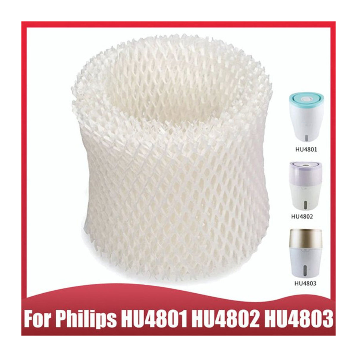 Philips Luftbefeuchterfilter für HU4801 HU4802 HU4803 in Weiß - Bild 1