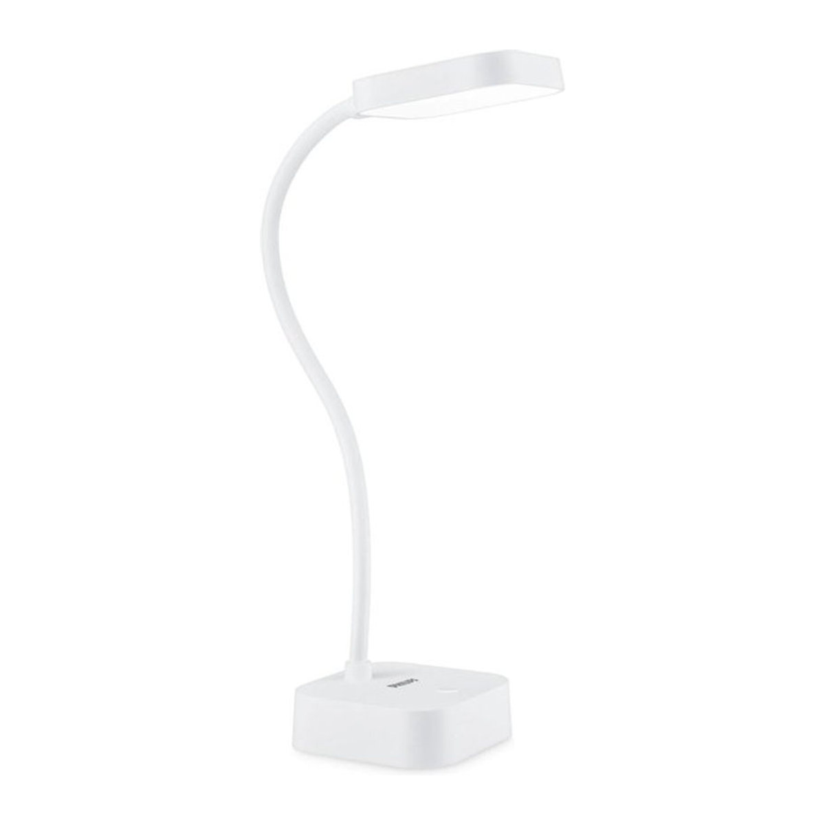 Philips Rock LED-Tischlampe in Weiß mit integriertem neutralweißem Licht, minimalistisches Design, B/T/H: 28,4 x 17,6 x 5 cm - Bild 2