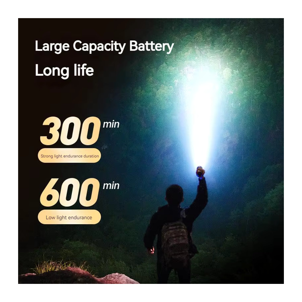 Philips Tragbare EDC-Taschenlampe 2024, Wiederaufladbare LED-Taschenlampe für Camping und Wandern, Minimalistisches Design - Bild 3