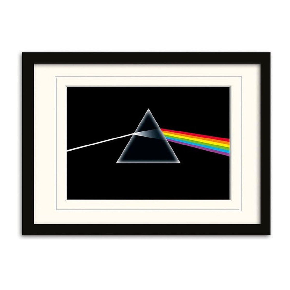 Pink Floyd Die dunkle Seite des Mondes Wanddekoration aus Acrylglas in Schwarz, 30 x 40 cm - Bild 1