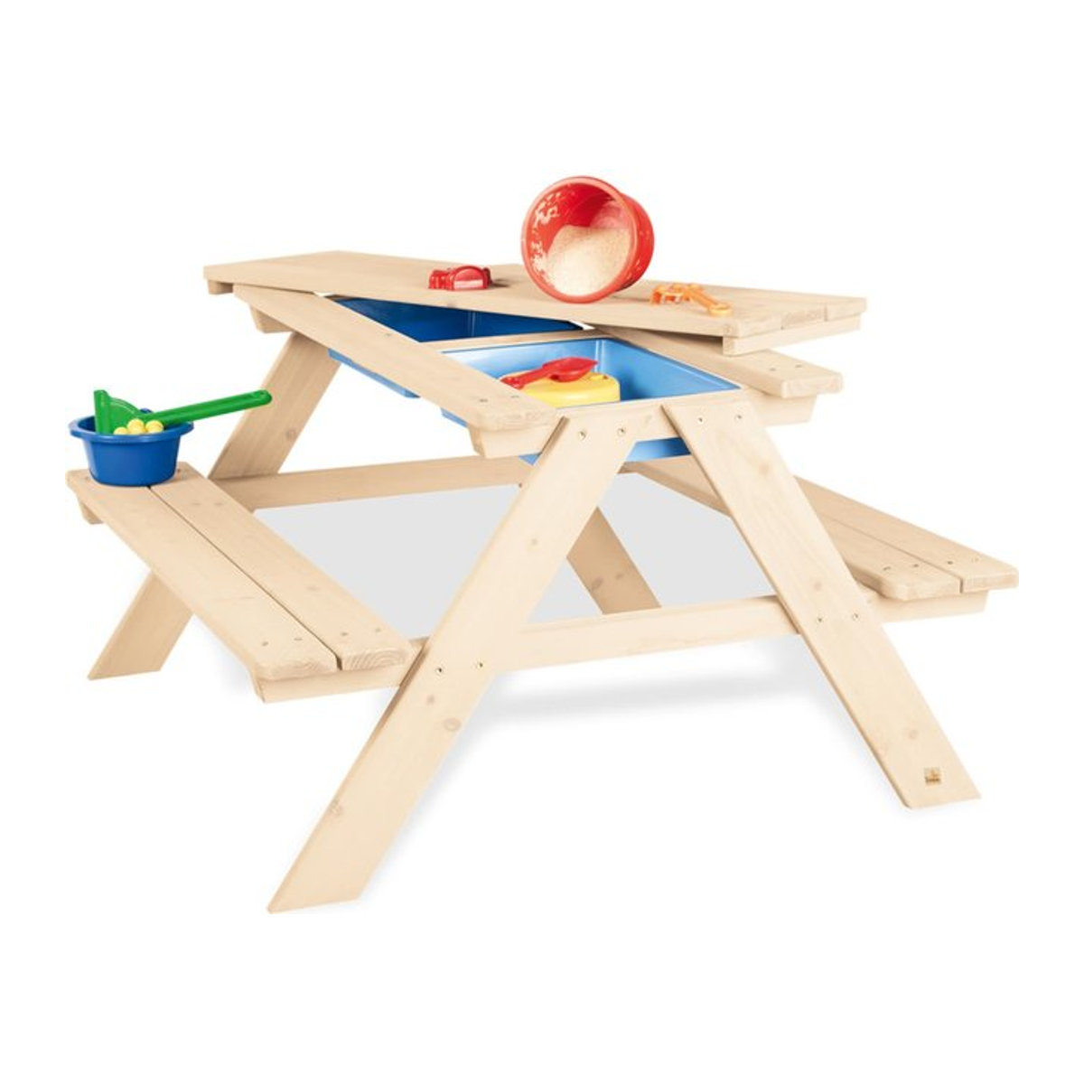 Pinolino Kindersitzgarnitur Nicki für 4 Personen, bunt, H x B x T: 51 x 88 x 89 cm - Bild 1