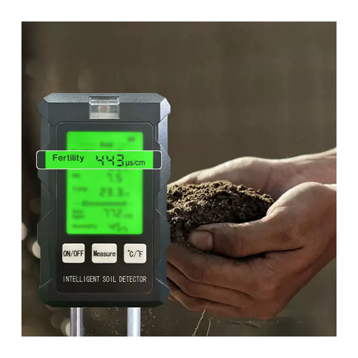 PINTUDY 6-in-1 Boden-pH-Tester zur Messung von Feuchtigkeit, Nährstoffen und Licht für dein Pflanzenwachstum - Bild 3