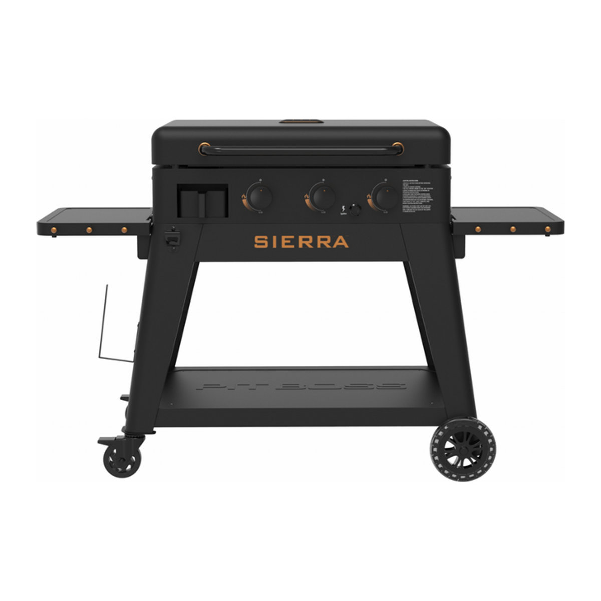 Pit Boss Gasgrill SIERRA ONYX Planchagrill mit Antihaft-Grillplatte - Bild 1