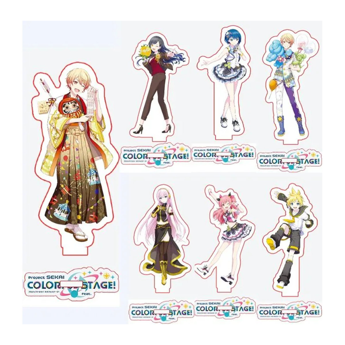 PJSK Project Sekai Anime Standfigur Prime Products mehrfarbig - Bild 1