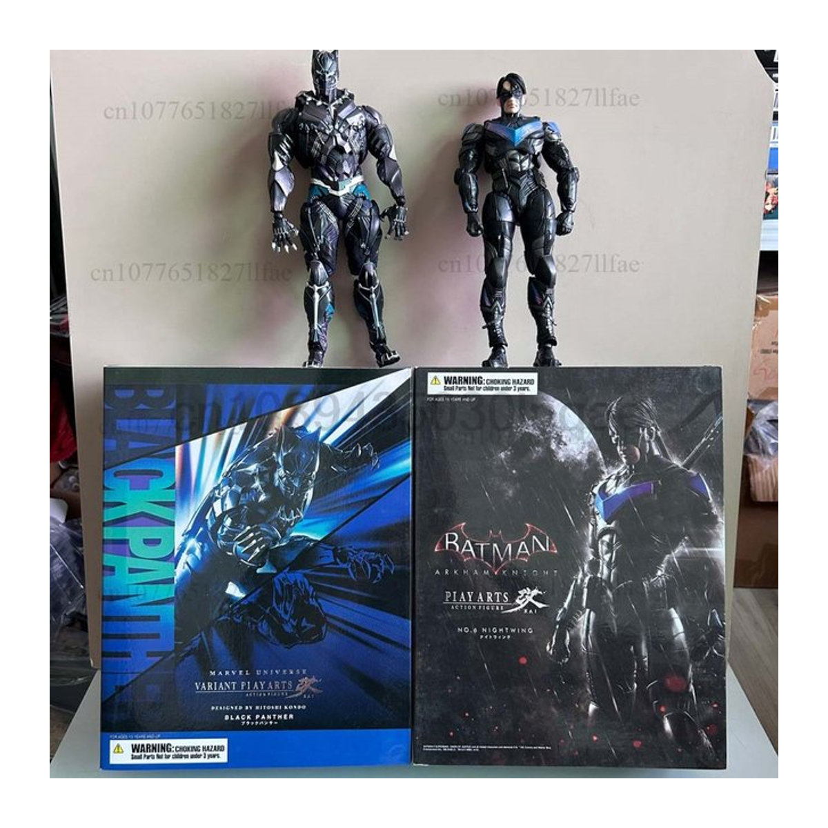 Play Arts Kai Black Panther Actionfigur aus Kunststoff in Schwarz - Bild 1