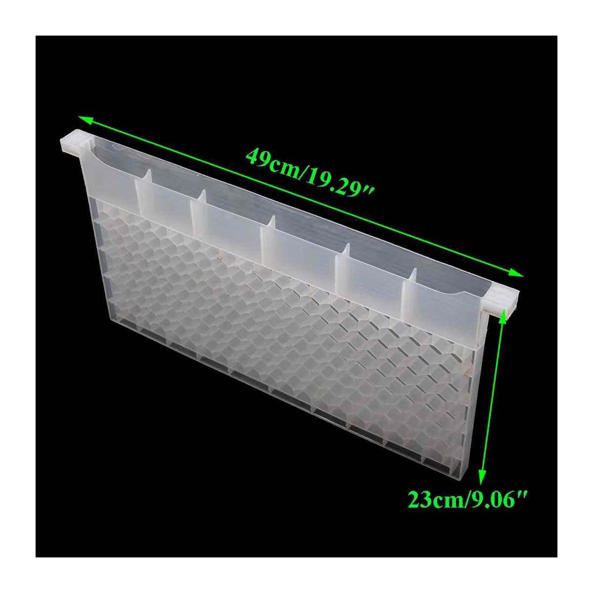 Pledge Agro Bienenfütterung Box aus porösem Kunststoff für Honig und Zucker, 2er-Set - Bild 5