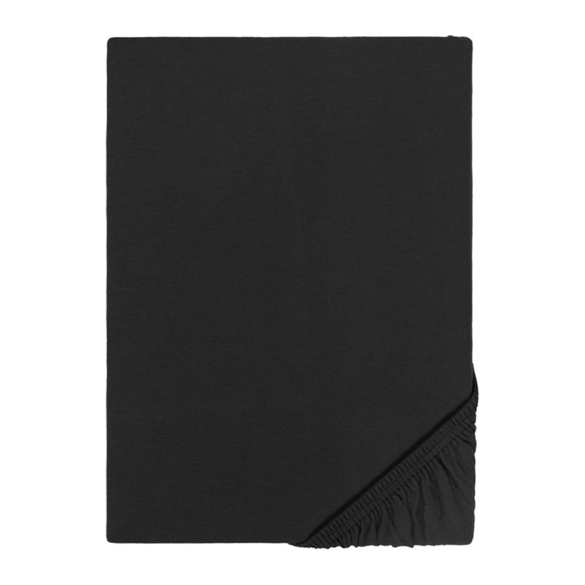 Pocoline Boxspring Spannbetttuch in Grau und Schwarz - Bild 1