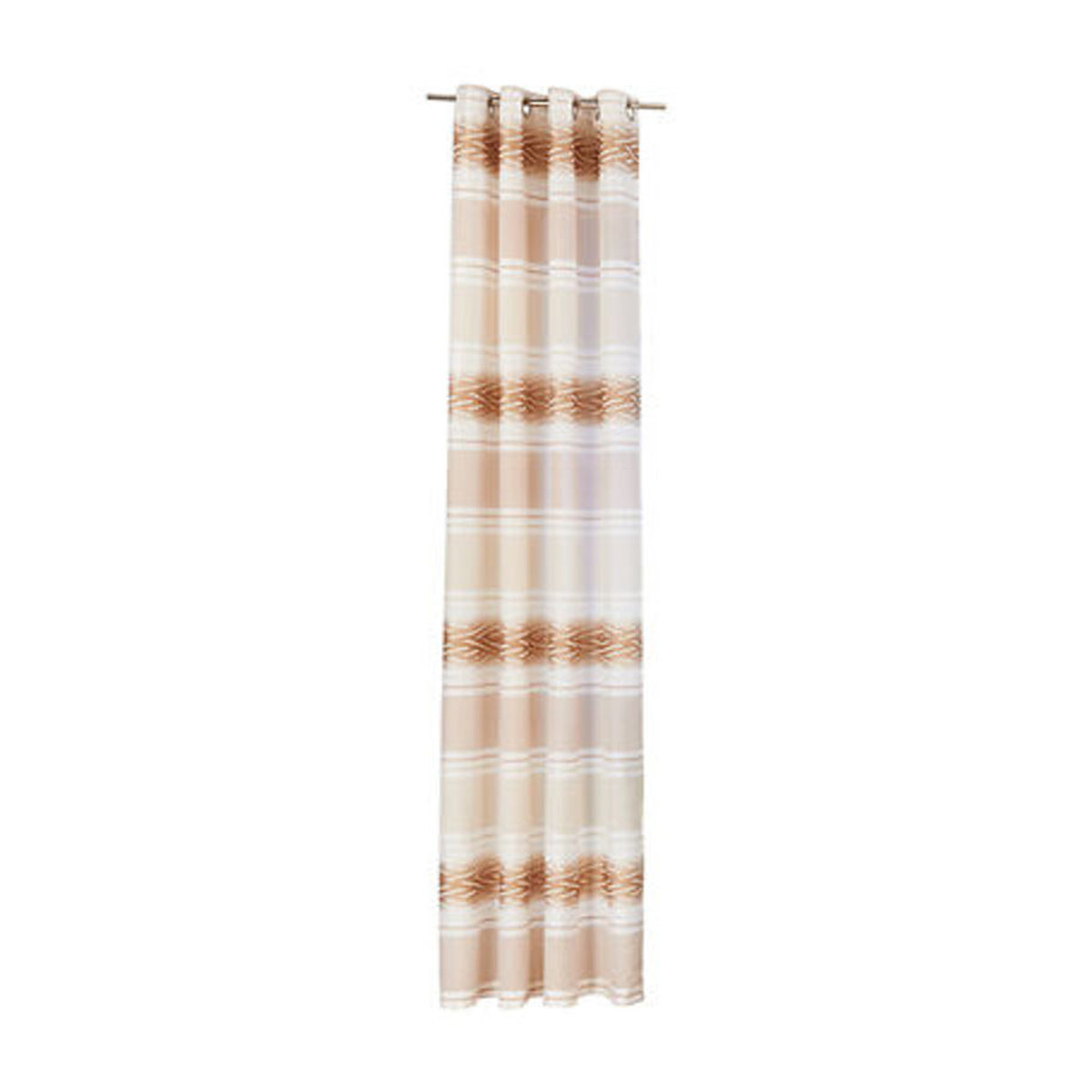 POCOline Ösenvorhang Sharon beige semi-transparent B: 140 cm, H: 245 cm - Bild 2